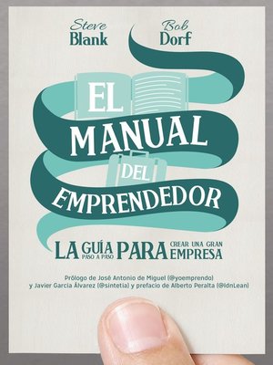 cover image of El manual del emprendedor
